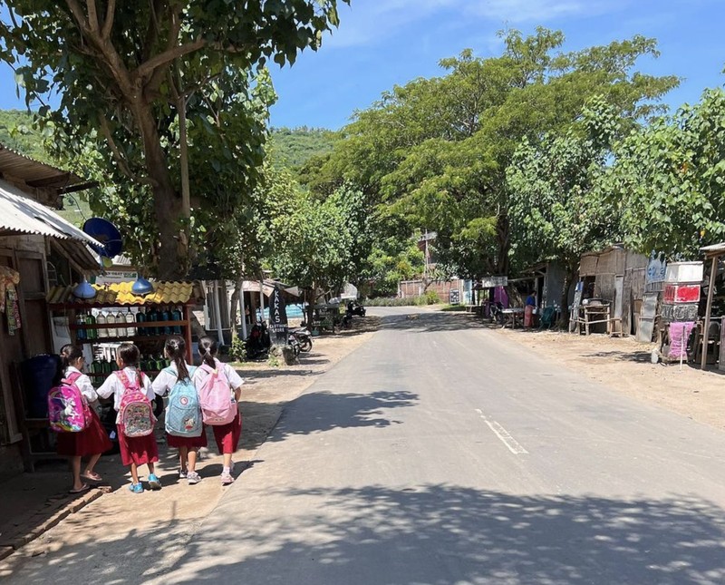 Marc Marquez tiba di lombok (Dok. Instagram/marcmarquez93) Marc Marquez tiba di lombok (Dok. Instagram/marcmarquez93)
