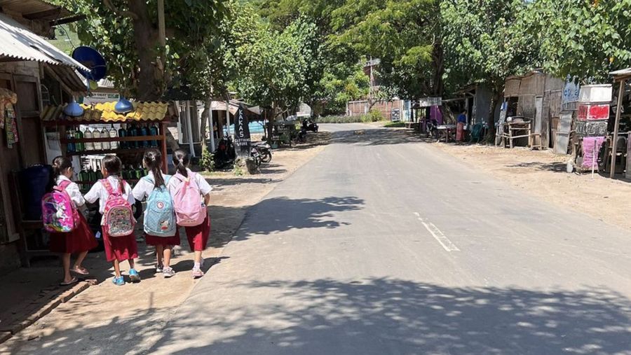 Marc Marquez tiba di lombok (Dok. Instagram/marcmarquez93)