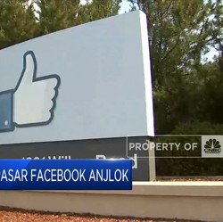 Kapitalisasi Pasar Facebook Anjlok