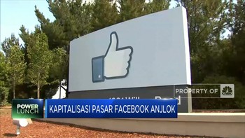 Kapitalisasi Pasar Facebook Anjlok