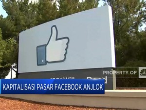 Kapitalisasi Pasar Facebook Anjlok
