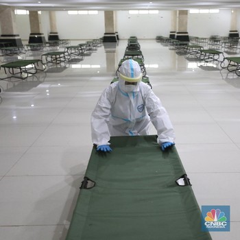 Penampakan Masjid di Jakarta Tampung Isolasi Mandiri Covid-19