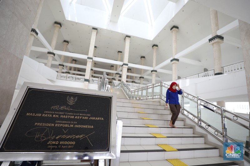 Masjid Hasyim Asy'ari, Jakarta Mulai Terima Pasien Covid (CNBC Indonesia/Tri Susilo) Masjid Hasyim Asy'ari, Jakarta Mulai Terima Pasien Covid (CNBC Indonesia/Tri Susilo)
