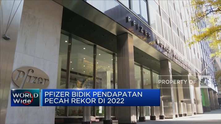 Pfizer Bidik Pendapatan Pecah Rekor di 2022