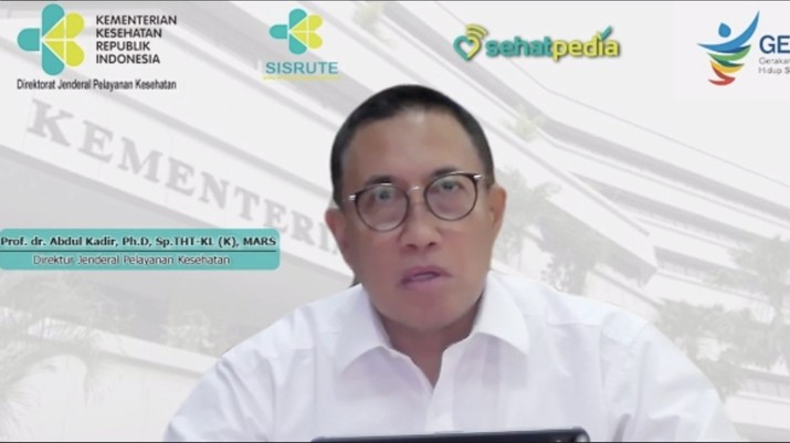 Abdul Kadir dalam Keterangan Pers: Update Penanganan Pandemi COVID-19. (Tangkapan Layar Youtube) Abdul Kadir dalam Keterangan Pers: Update Penanganan Pandemi COVID-19. (Tangkapan Layar Youtube)