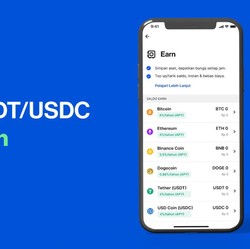 Dear Investor, Nabung Kripto USDT & USDC Bisa Lewat Pintu