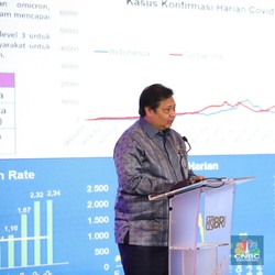 Airlangga: Lonjakan Kasus Covid-19 akan Melandai Bulan Maret