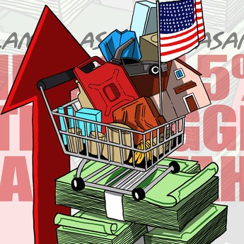 Alamak AS 'Kepanasan'! Inflasi 7,5%, Tertinggi Sejak 40 Tahun