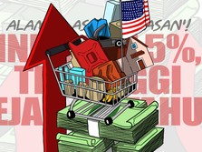 Alamak AS 'Kepanasan'! Inflasi 7,5%, Tertinggi Sejak 40 Tahun