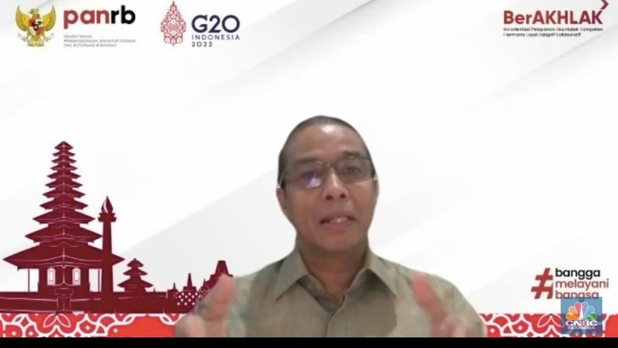 Alex Denni, Deputi Bidang SDM Aparatur Kementerian PANRB (Tangkapan layar)