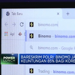 Bareskrim Polri: Binomo Janjikan Keuntungan 85%