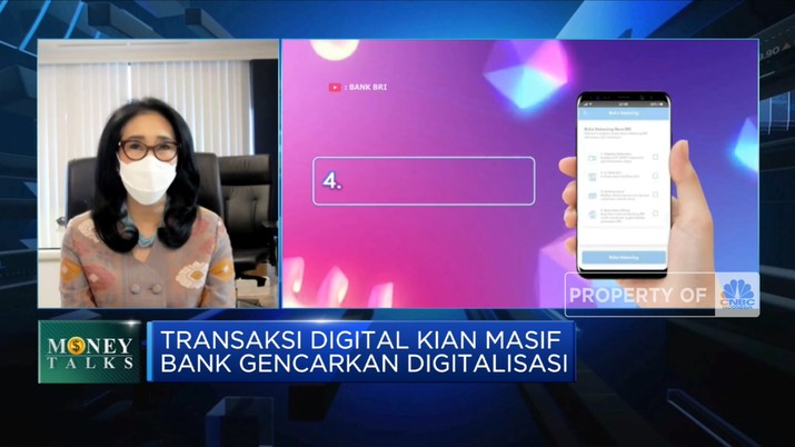 Digitalisasi, BRI Kembangkan Transaksi Digitalisasi, BRI Kembangkan Transaksi