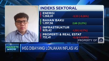 Diguncang Sentimen Inflasi AS, IHSG Memerah di Akhir Pekan