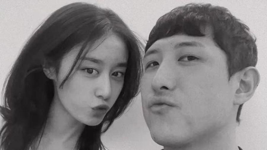 Jiyeon T-ARA dan Hwang Jae Gyun. (Tangkapan layar Instagram @jiyeon2)