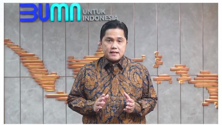 Menteri BUMN Erick Thohir Menteri BUMN Erick Thohir