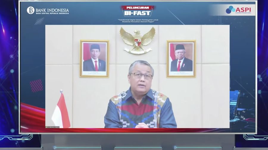 Peluncuran BI-Fast: Infrastruktur Sistem Pembayaran Ritel Nasional (Tangkapan layar youtube Bank Indonesia)