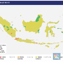 Duh.. Zona Oranye Covid-19 RI Menanjak Jadi 34 Kab/Kota!