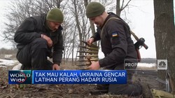Tak Mau Kalah, Ukraina Gencar Latihan Perang Hadapi Rusia