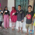 Kisah Penyalur Bansos Hadapi Cuaca Buruk dan Jaringan Lemot