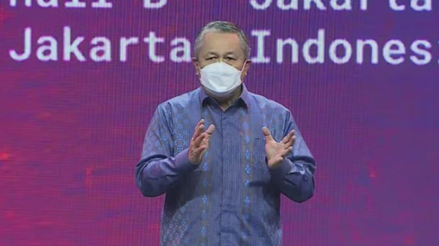 Gubernur Bank Indonesia, Perry Warjiyo dalam acara Casual Talks On Digital Payment Innovation Of Banking. (Tangkapan layar via Youtube Bank Indonesia)