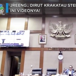 Simak! Video Dirut Krakatau Steel Silmy Karim Diusir DPR