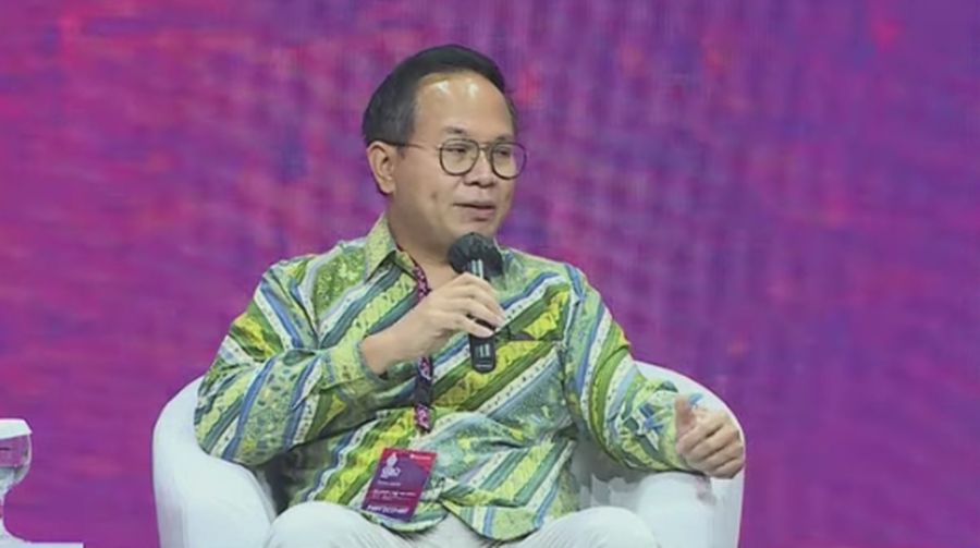 Ketua Umum Perhimpunan Bank Nasional (Perbanas) Kartika Wirjoatmodjo dalam acara Casual Talks On Digital Payment Innovation Of Banking. (Tangkapan layar via Youtube Bank Indonesia)