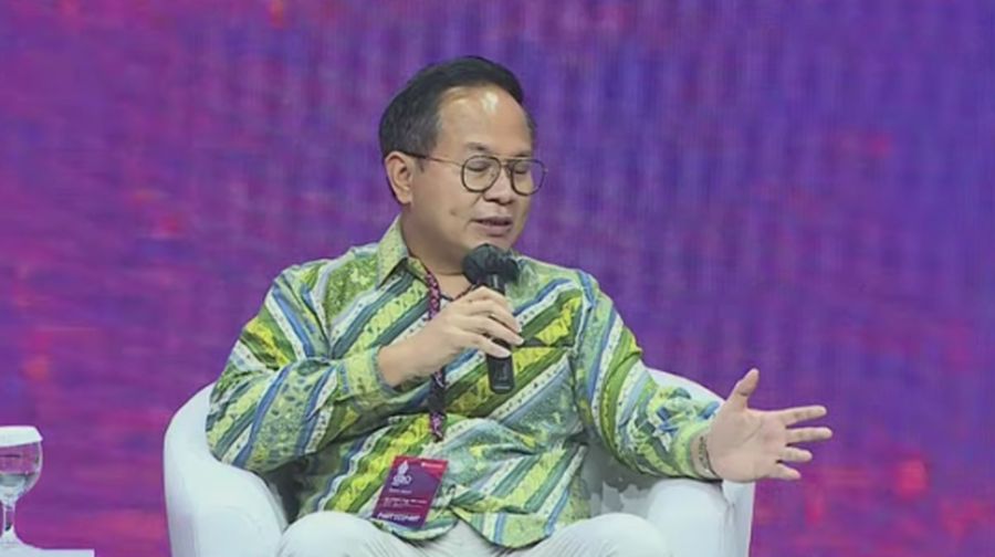 Ketua Umum Perhimpunan Bank Nasional (Perbanas) Kartika Wirjoatmodjo dalam acara Casual Talks On Digital Payment Innovation Of Banking. (Tangkapan layar via Youtube Bank Indonesia)