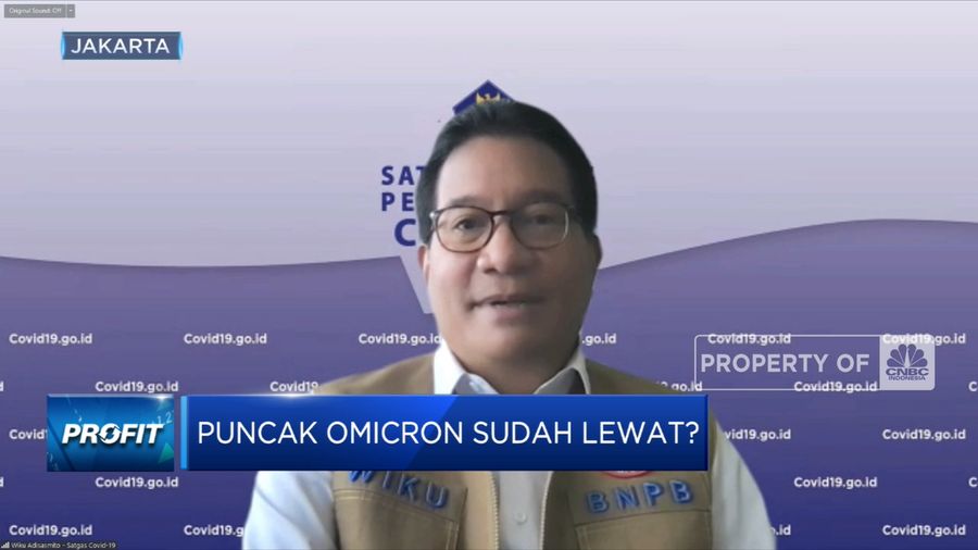 Buka-bukaan Prof Wiku Soal Puncak Omicron di Indonesia (CNBC Indonesia TV)
