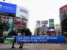 Ekonomi Pulih, PDB Jepang Q4-2021 Tumbuh 5,4% (YOY)