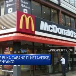 McDonald's Bakal Buka Layanan di Metaverse