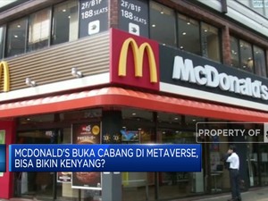 McDonald's Bakal Buka Layanan di Metaverse