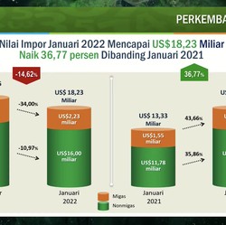 Impor Biji-bijian Indonesia Melonjak 60%