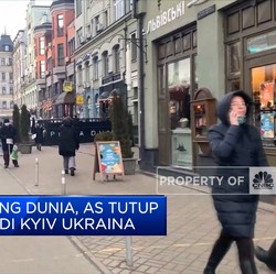 Siaga Perang Dunia, AS Pindahkan Kedutaan dari Ukraina