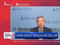 Bye Dolar AS, RI Dapat Dukungan dari China Nih!