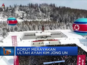 Korut Merayakan Ultah Ayah Kim Jong Un
