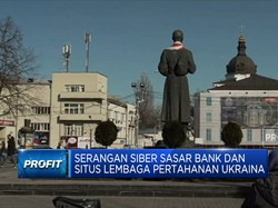 Ukraina Sebut Alami Serangan Siber