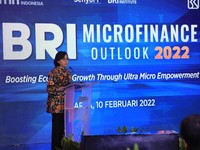 Sri Mulyani Apresiasi Kinerja BRI Garap Potensi Ultra Mikro