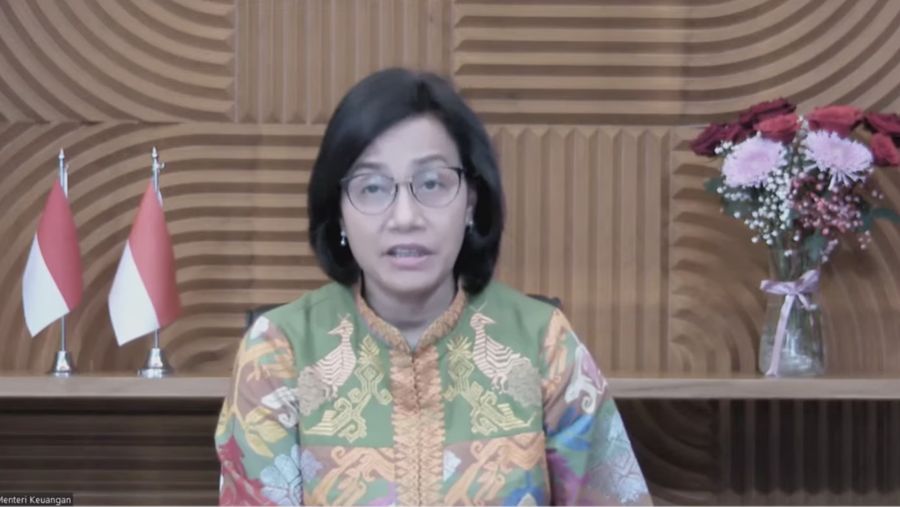 Menteri Keuangan Sri Mulyani (Tangkapan Layar Youtube/Bank Indonesia)
