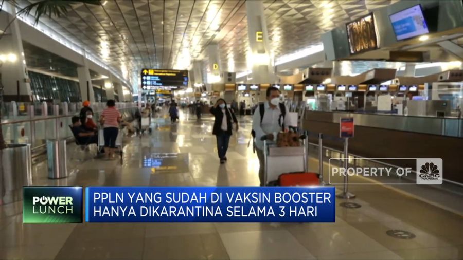 Sudah Booster, PPLN Cukup Karantina 3 Hari