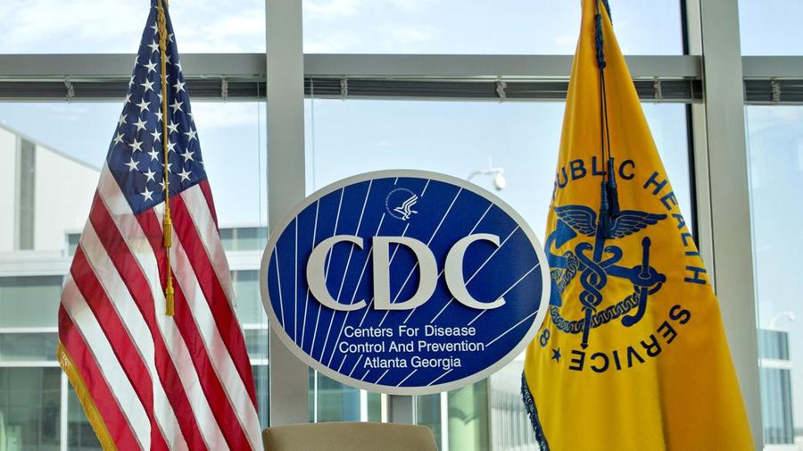 FILE - This Nov. 19, 2013 file photo shows a Centers for Disease Control and Prevention logo at the agency's federal headquarters in Atlanta. In a growing medical mystery, a person who died in July 2021 in Georgia has been confirmed as the fourth U.S. case this year of an illness caused by the meliodosis bacteria from South Asia. On Monday, Aug. 9, 2021, the Centers for Disease Control and Prevention sent an alert about the latest case to U.S. doctors. (AP Photo/David Goldman, File)