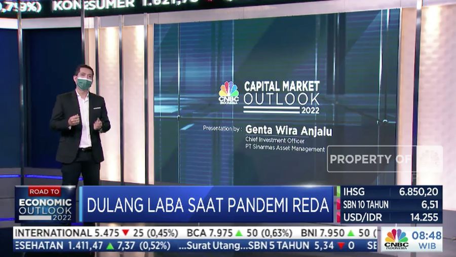Chief Investment Officer PT Sinarmas Asset Management, Genta Wira Anjalu