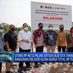 Satgas BLBI Sita Aset Obligor Ulung Bursa Rp 75 M