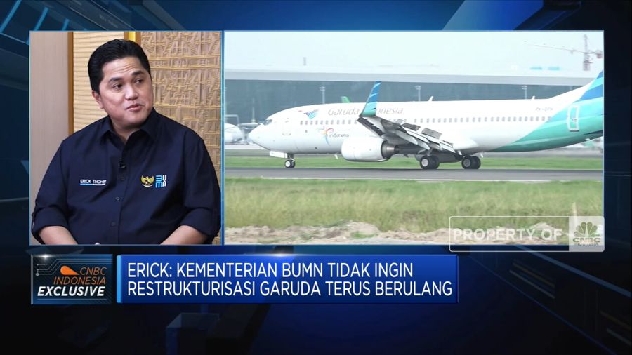 CT Siap Suntik Modal ke Garuda, Ini Kata Erick Thohir! (CNBC Indonesia TV)