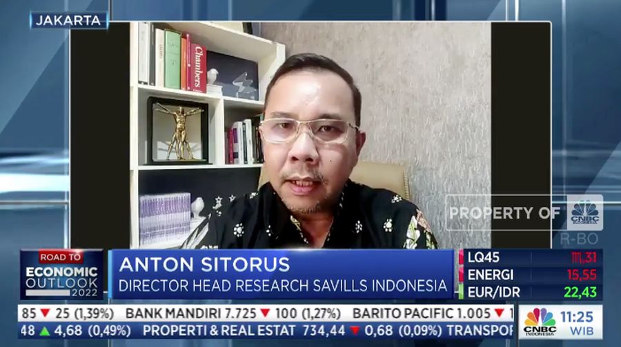 Director Head and Research and Consultant Savills Anton Sitorus