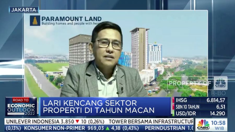 Direktur Paramount Land M. Nawawi.