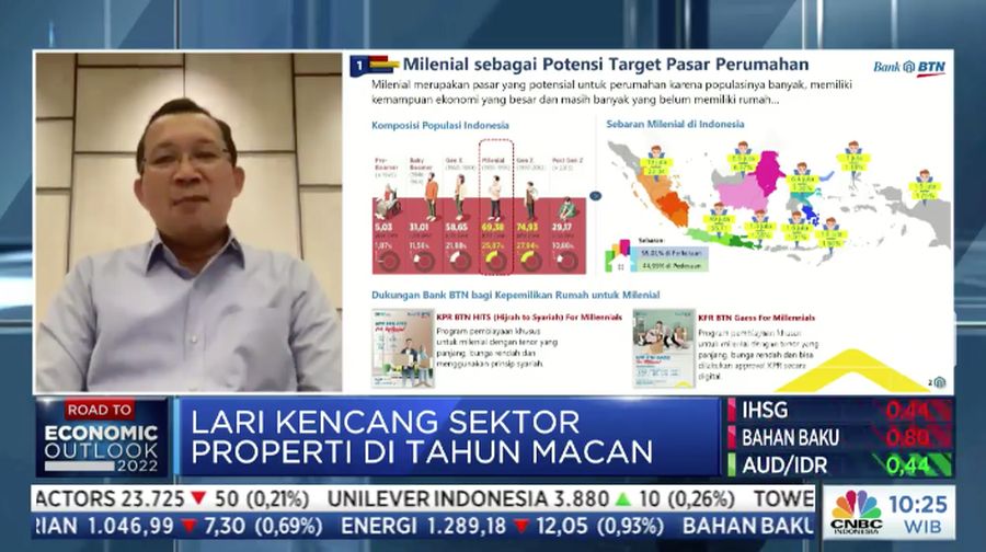 Direktur Utama PT Bank Tabungan Negara (Persero) Tbk (BBTN) Haru Koesmahargyo