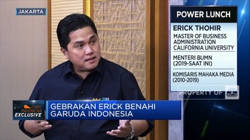 Jalan Panjang Benahi Garuda, Erick Thohir Fokus Perbaiki Ini