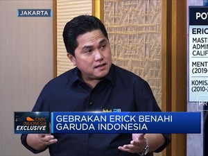 Jalan Panjang Benahi Garuda, Erick Thohir Fokus Perbaiki Ini