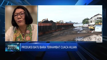 Curah Hujan Tinggi, Target Produksi Batu Bara Penambang Aman?
