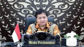Simak! Menko Airlangga Buka Suara Soal Perpu Cipta Kerja